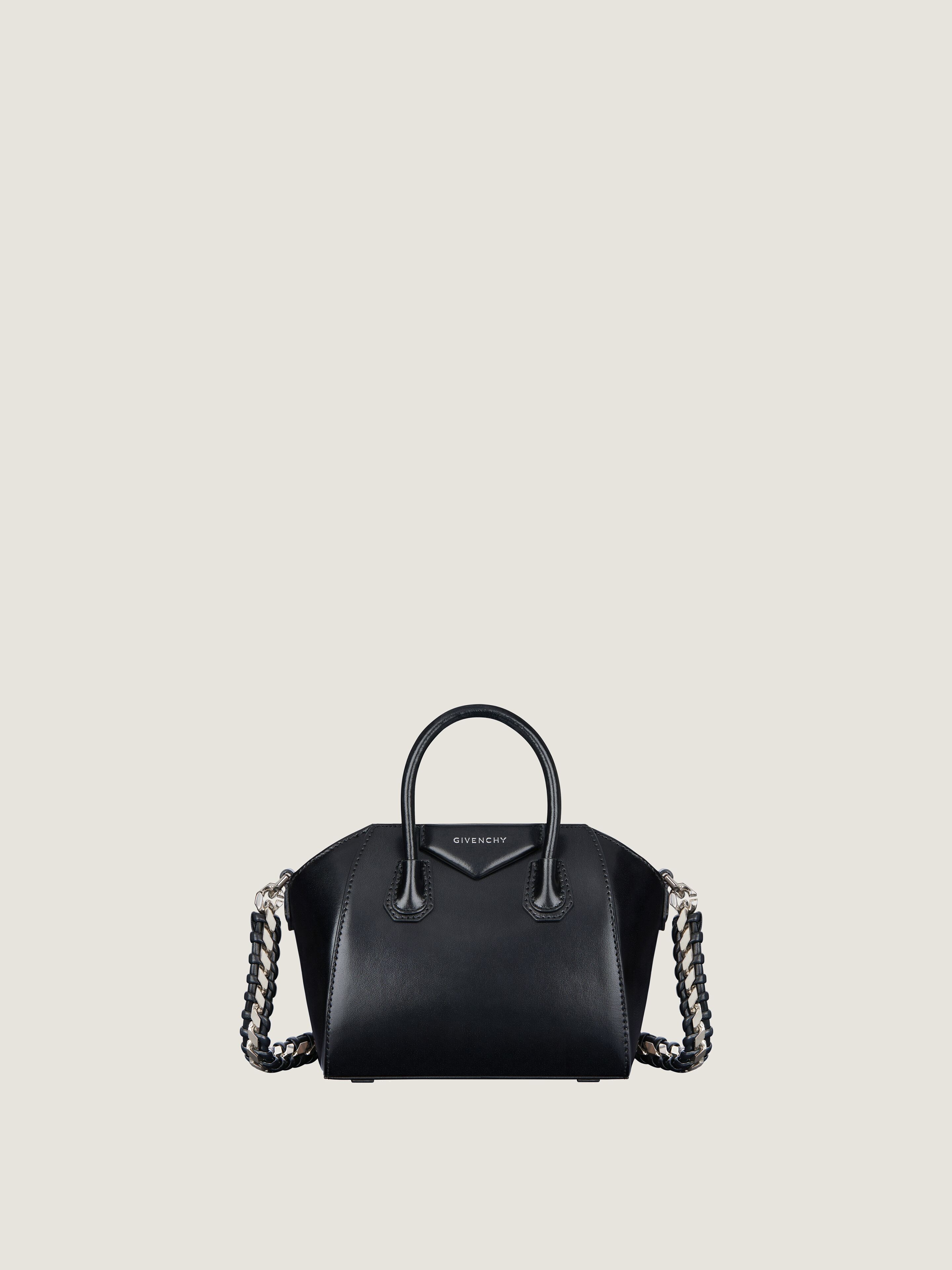 Antigona Toy bag in Box leather